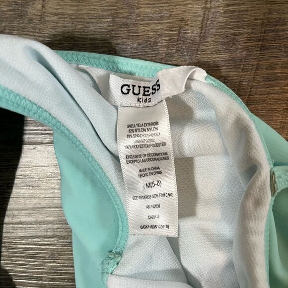 Girls Guess Swimsuit Size Medium 5/6 - Picture 5 of 5